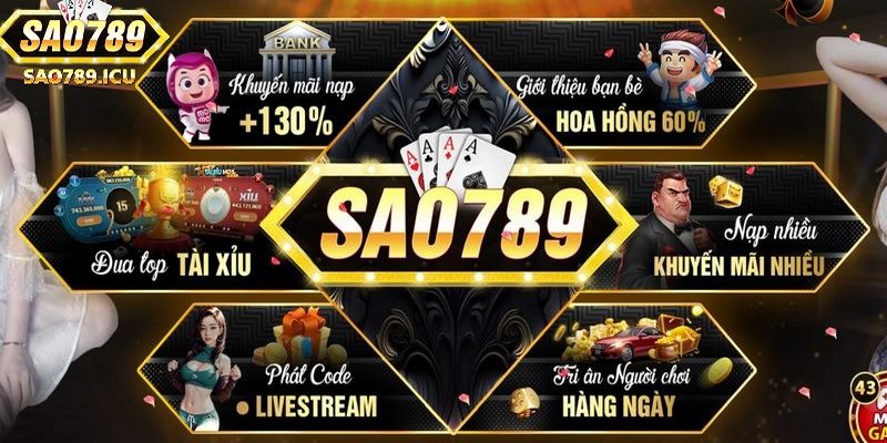 Sao789 là sân chơi cung cấp dịch vụ cá cược nổi bật